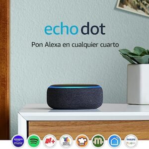 Echo Dot (3ra generación) – Bocina inteligente con Alexa, negro