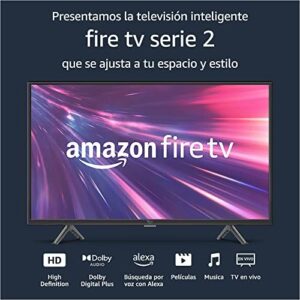 Televisión inteligente Amazon Fire TV Serie 2 de 32” en HD de 720p para ver la TV en vivo