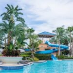 El balneario de aguas termales en Tequisquiapan con toboganes para un fin de semana