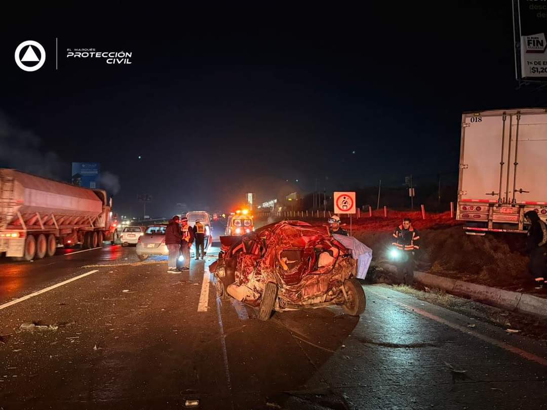 Un muerto y un herido tras choque en la 57 – Quadratin Querétaro – Esto ...
