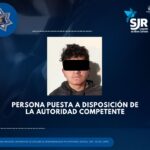 Detienen a joven en posesión de vehículo con reporte de robo en SJR.