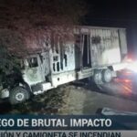 Accidente en Tequisquiapan dejó vehículos totalmente calcinados