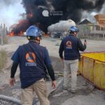 Incendio en La Bloquera, El Marqués deja dos personas lesionadas Incendio en La Bloquera, El Marqués deja dos personas lesionadas