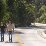 Entrega Mauricio Kuri 1ª etapa del camino Valle Verde – El Pocito en Jalpan de Serra