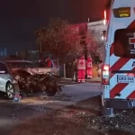 Impactante accidente en Paseo Central deja dos lesionados