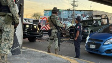 Choca patrulla del ejército mexicano en Tequisquiapan