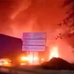 Tras accidente en la autopista de Occidente, abren un paso alterno para circulación de vehículos