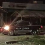 Abrieron boquete en sucursal del Banco del Bienestar en Tequisquiapan.