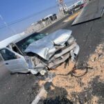 Auto se estrella contra camión en la carretera 120, en Tequisquiapan Auto se estrella contra camión en la carretera 120, en Tequisquiapan