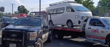Aseguran camioneta con reporte de robo en operativo vial en San Juan del Río