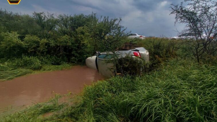 Fuerte accidente múltiple en Tequisquiapan