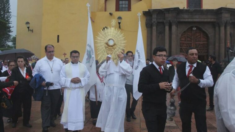 Solemnidad de Corpus Christi en San Juan del Río