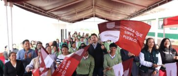 Inician construcción de barda perimetral en el Telebachillerato La Fuente de Tequisquiapan