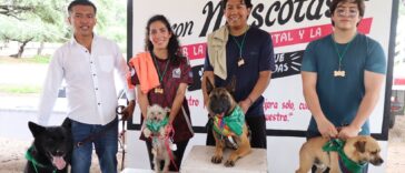 Familias participan en la primera Carrera Caminata con Mascotas en Tolimán