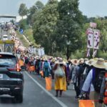 Concluye paso de mujeres peregrinas por el estado de Querétaro Concluye paso de mujeres peregrinas por el estado de Querétaro