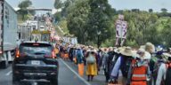 Concluye paso de mujeres peregrinas por el estado de Querétaro
