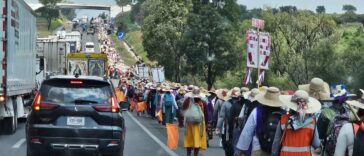 Concluye paso de mujeres peregrinas por el estado de Querétaro