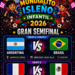 ¡Continúa la emoción del Mundialito Isleño Infantil 2026! Mañana miércoles 8 de julio, las …