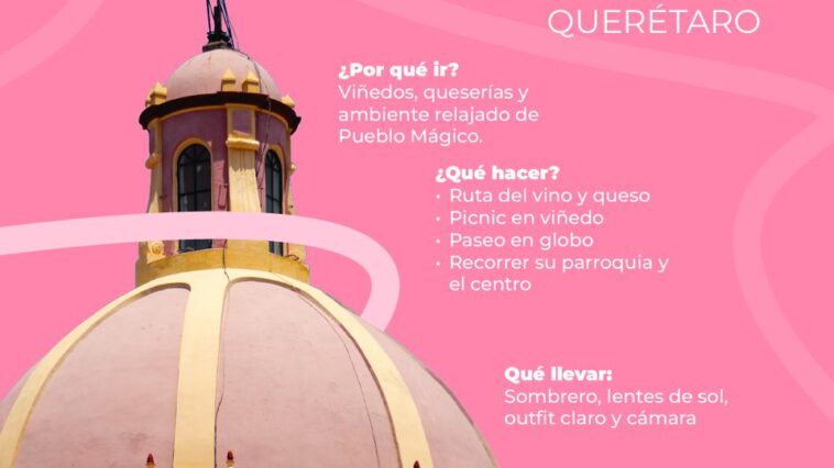 Si buscas una escapada inolvidable, #Tequisquiapan es el destino. Recorre la ruta del …
