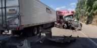 Brutal choque en la 57 deja dos lesionados