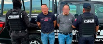 Detienen en Tequisquiapan a dos sujetos por robar hospitales y hoteles en Estado de México y Jalisco.