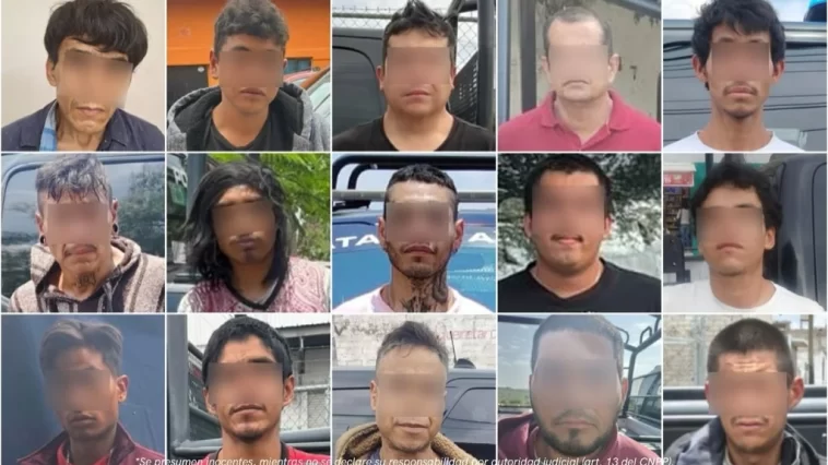 Policía Estatal detiene a 15 por delitos contra la salud en Querétaro
