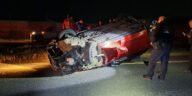 Vuelca tras chocar con camioneta en la 120 – El Sol de San Juan del Río