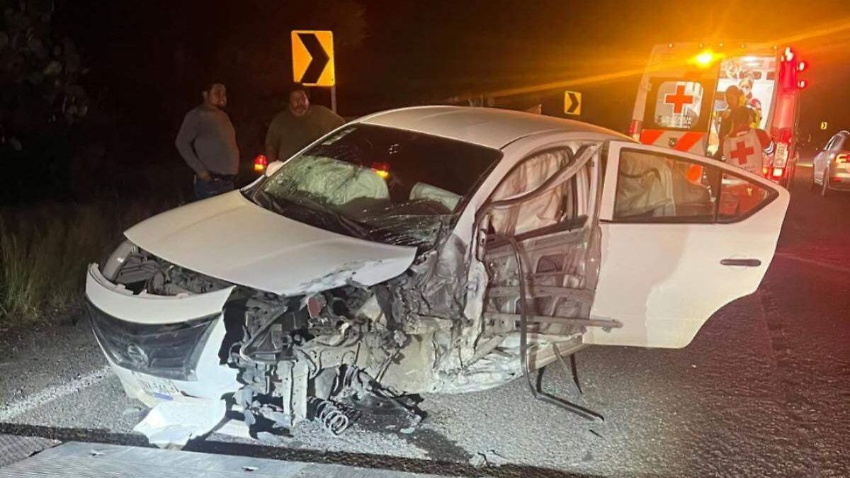 Fuerte choque dejó dos personas lesionadas en Tequisquiapan – El Sol de San Juan del Río