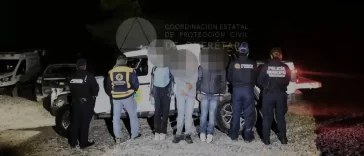 Logran rescate exitoso de tres menores extraviados en el Cerro Grande de TX